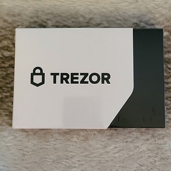 Trezor Model T Crypto Wallet New